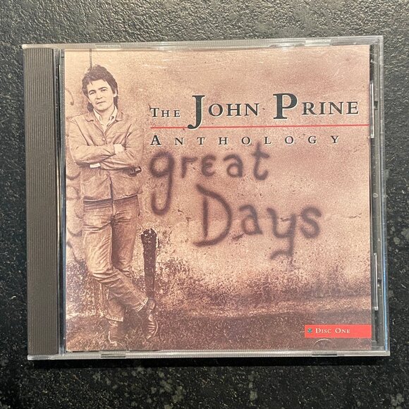 "The John Prine Anthology: great Days," 2 CD Set, 1993, No Sleeve or Booklet - Picture 1 of 13